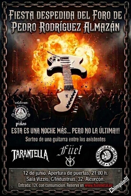 Fiesta despedida de Pedro Rodríguez Almazán 